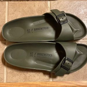 Women’s size 41 Birkenstock sandals.